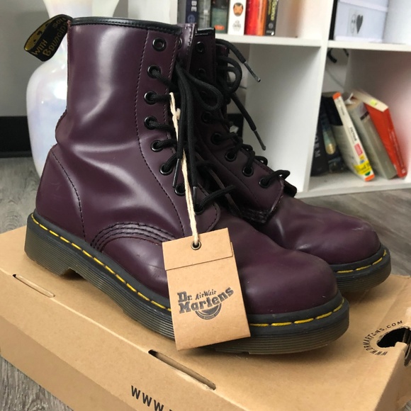 dr martens violet